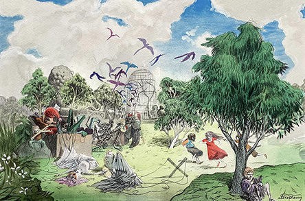 Alexis Deacon | It was a large and lovely garden