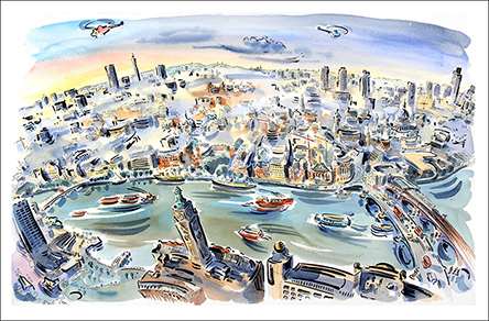 Paul Cox | Dinner or just coffee at the Oxo Tower? There's a good view over the Thames